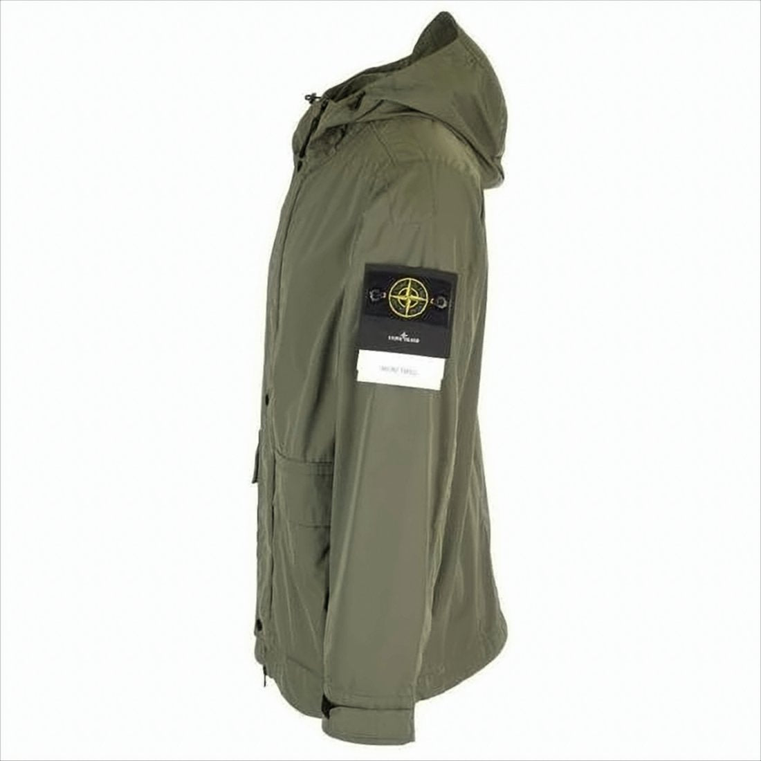 Hooded Green Stone Island Jacket