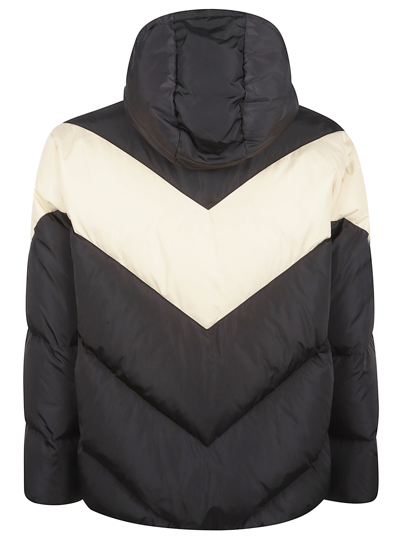 Lightweight Nylon Hooded Down Jacket