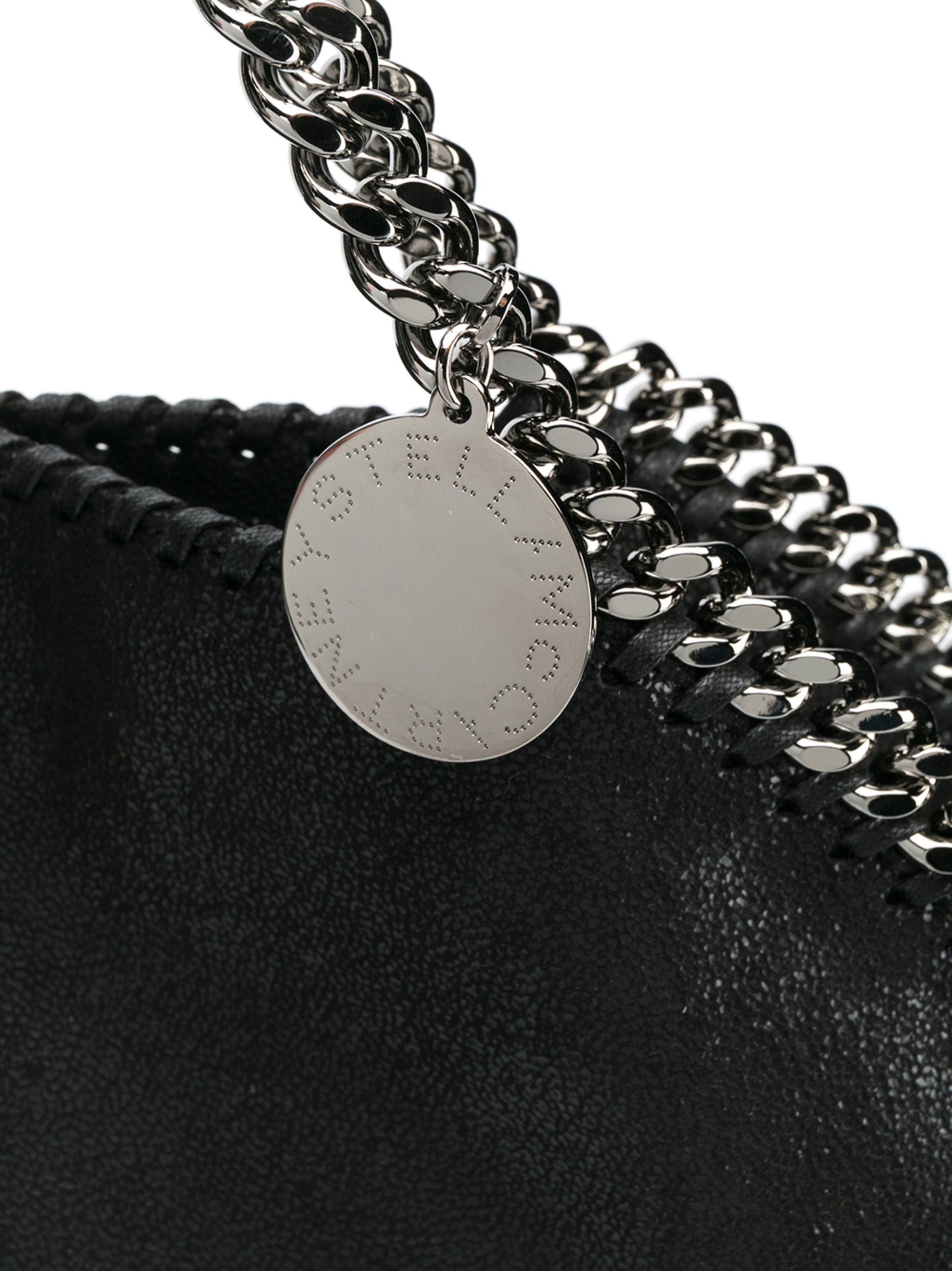 Soft-Structured Large Shoulder Bag With Chain Detail