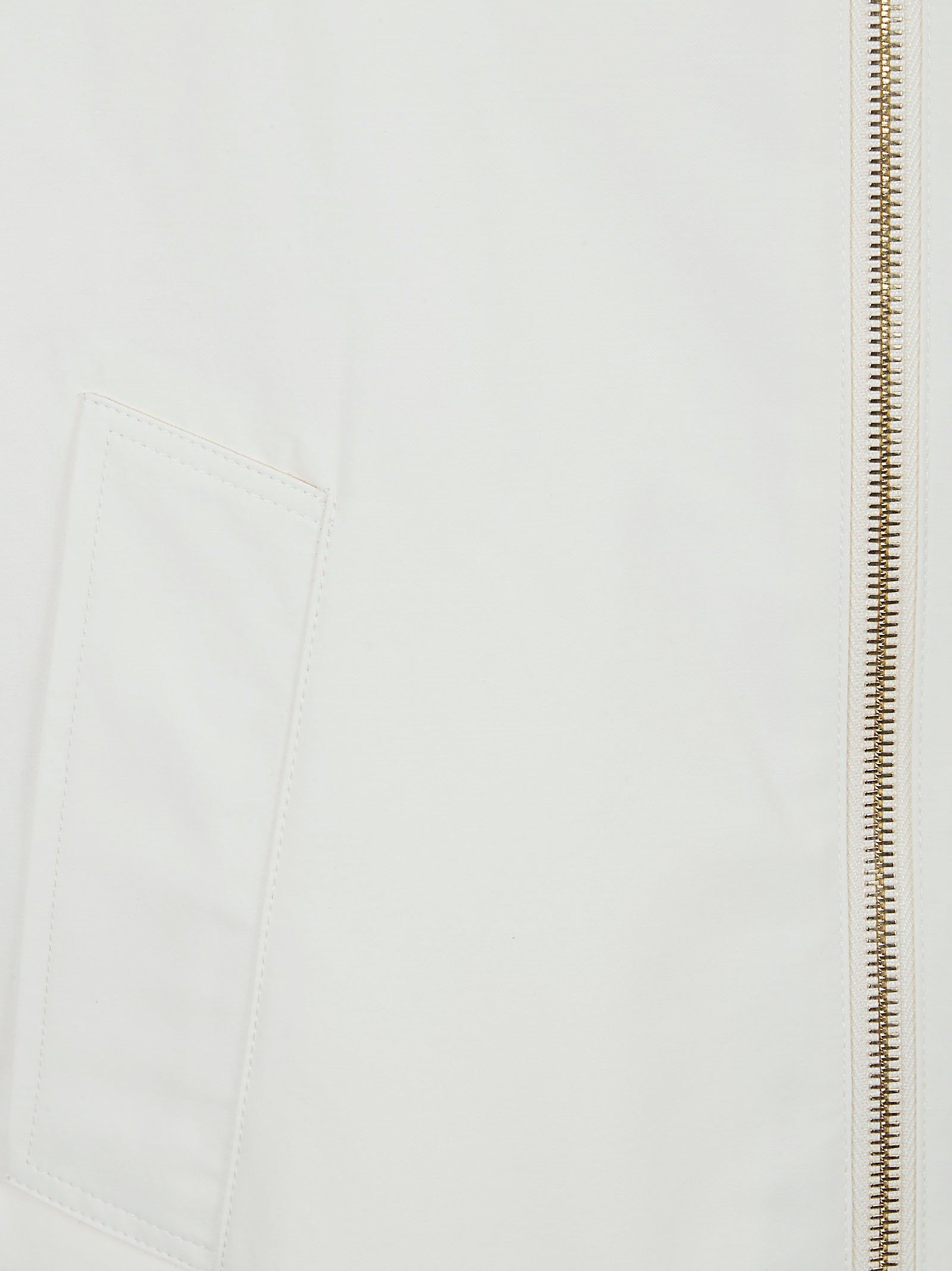 Boxy Short Jacket with Herringbone Texture