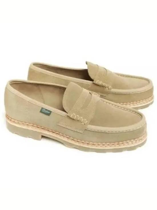 Suede Slip-On Loafers with Moccasin Toe