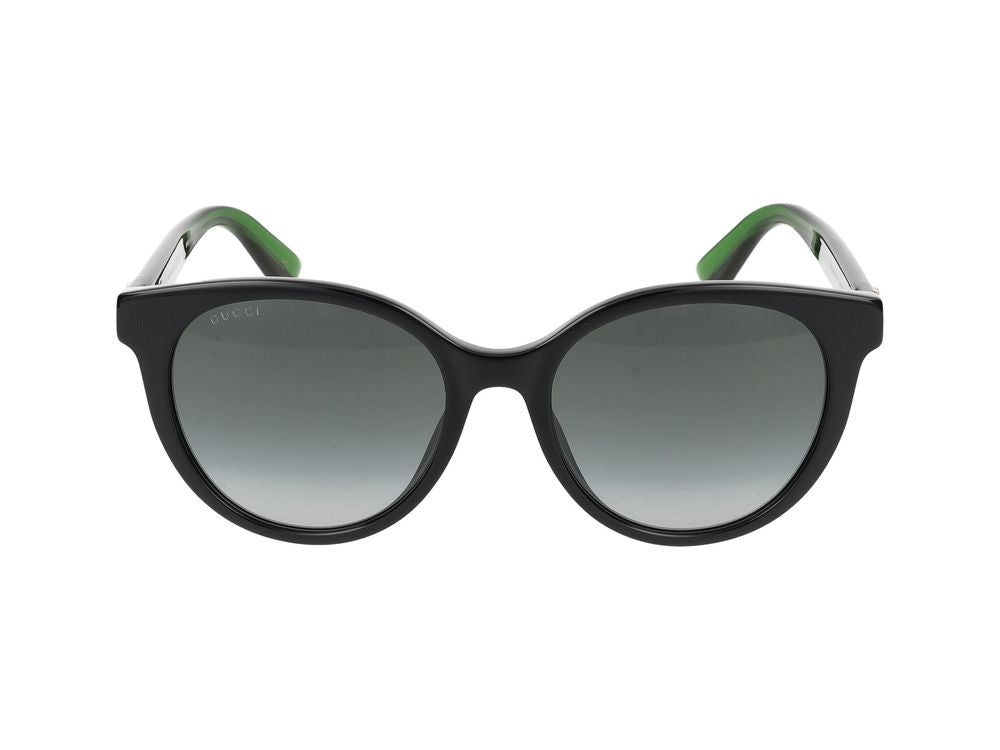 Sunglasses GG0702SKN 004 black green grey 54/19/145