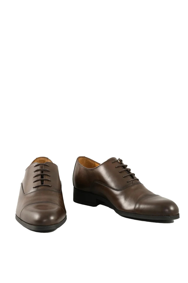 Leather Lace-ups - Brown