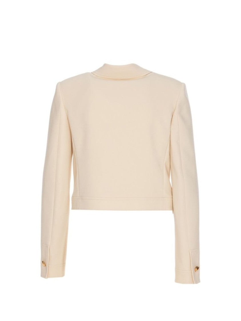Heart-Shaped Buttons Jacket