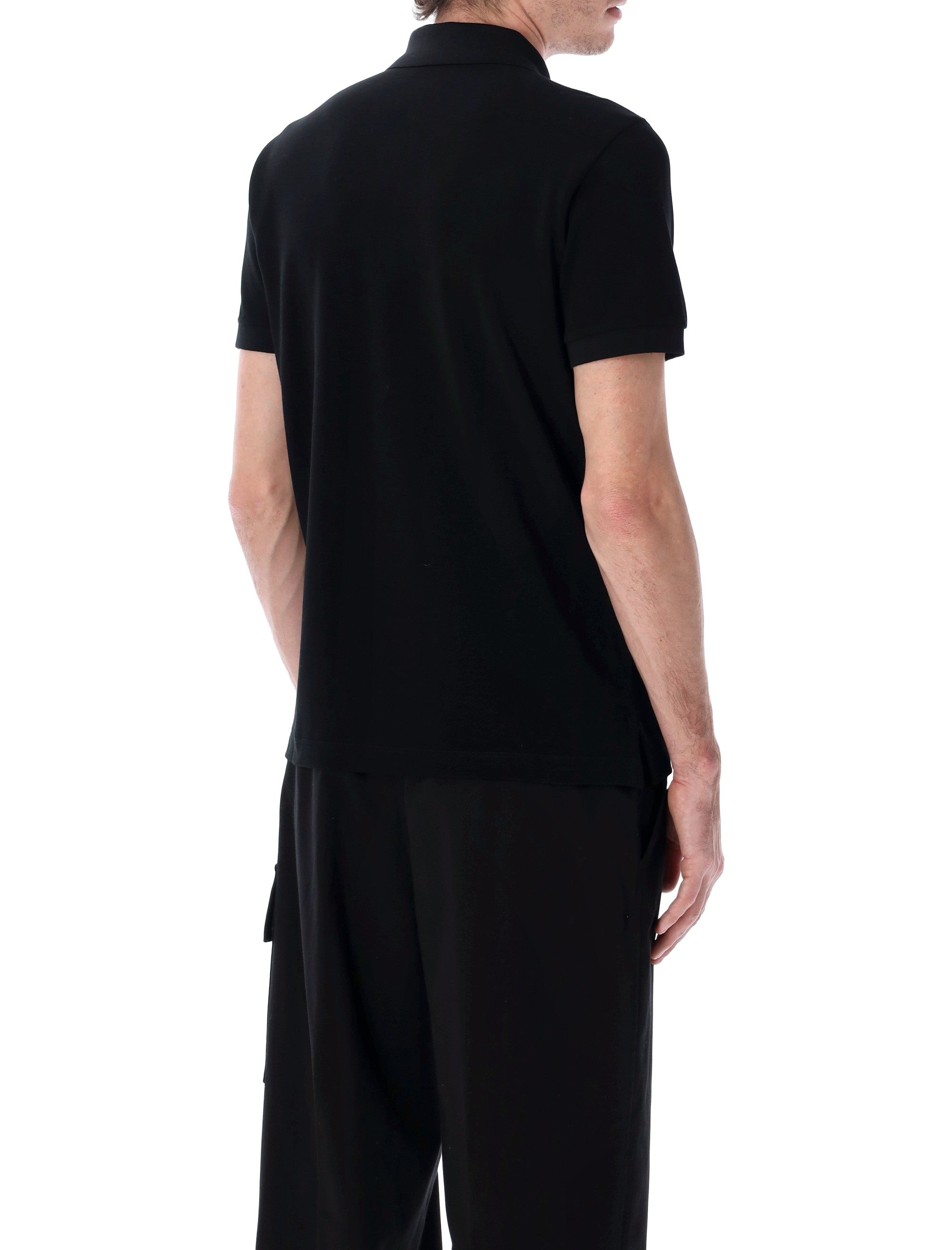 FF Cotton Piqué Polo with Palladium-Finish Logo