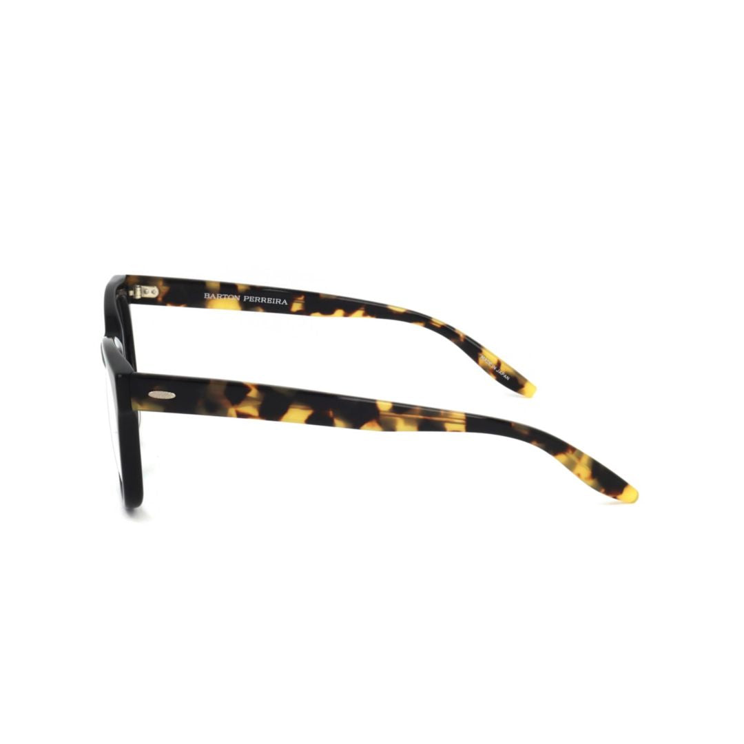 Bp5088 510gz Bold Rectangular Frame Eyeglasses with Tortoiseshell Temples