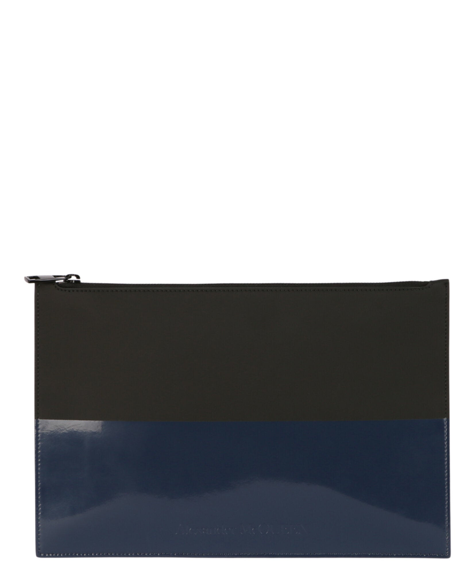 Logo Flat Zip Pouch