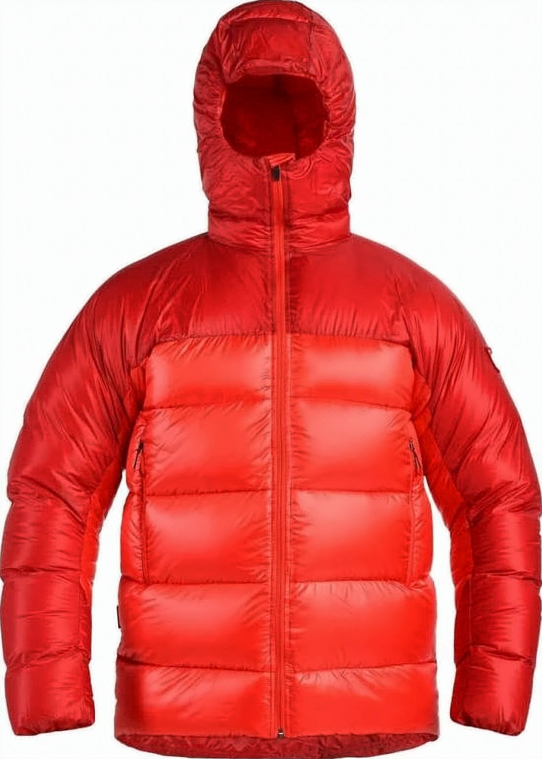 Glossy Red Down Jacket