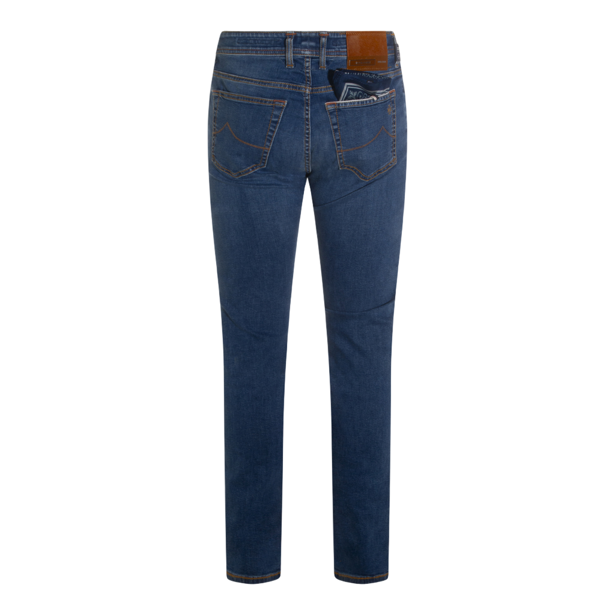 Slim Fit Jeans With Medium Blue Wash