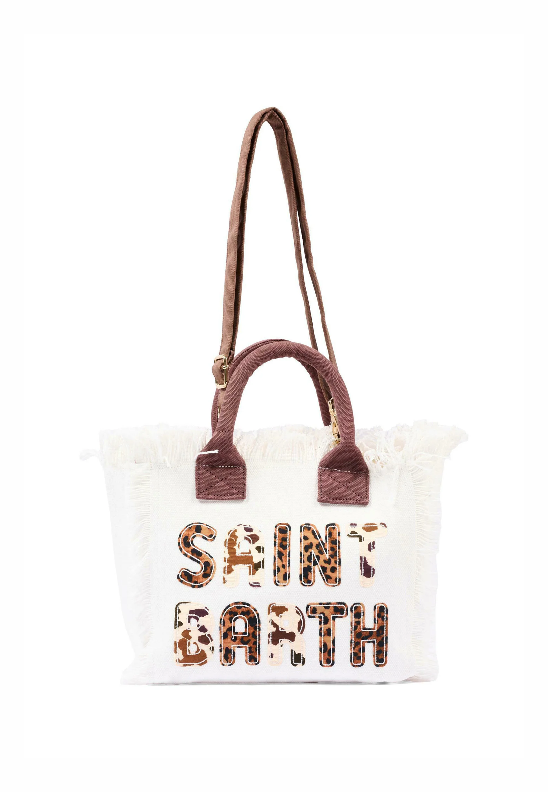 White Colette Cotton Handbag