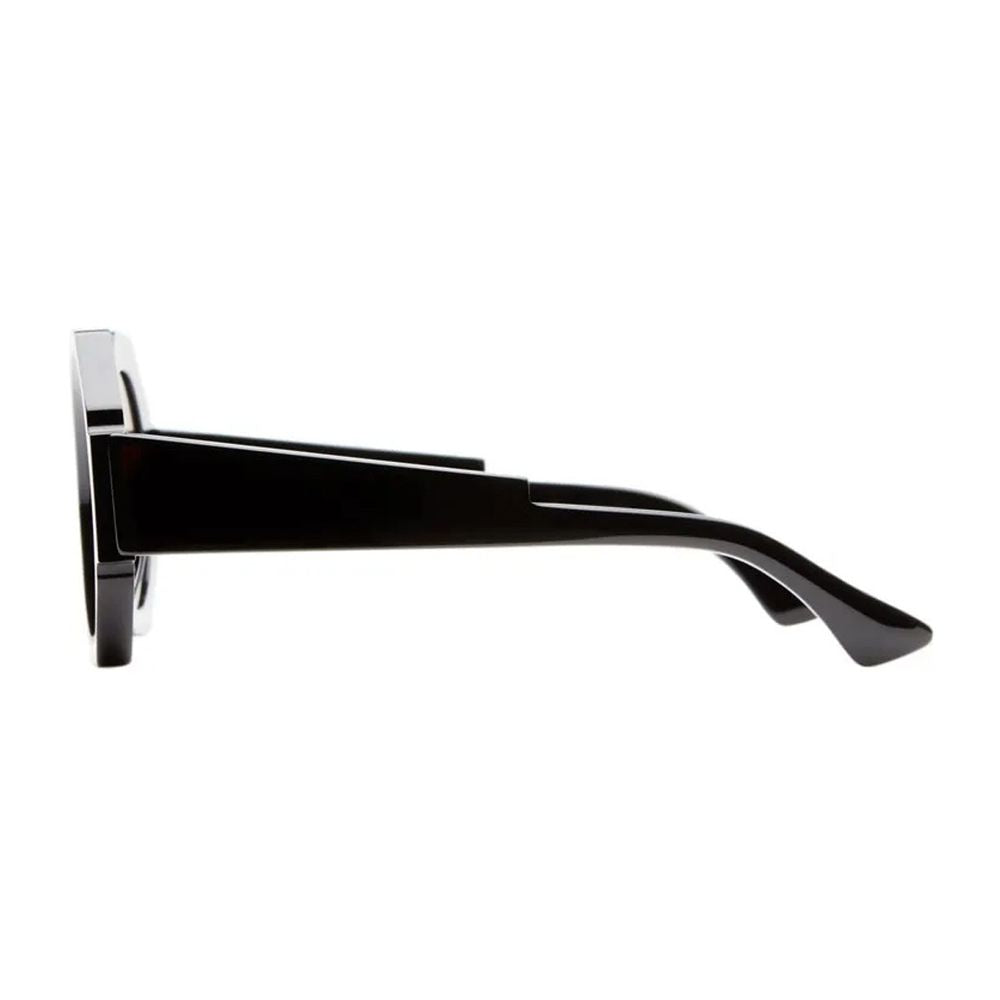 Mask R4 Sculptural Round Frame Sunglasses
