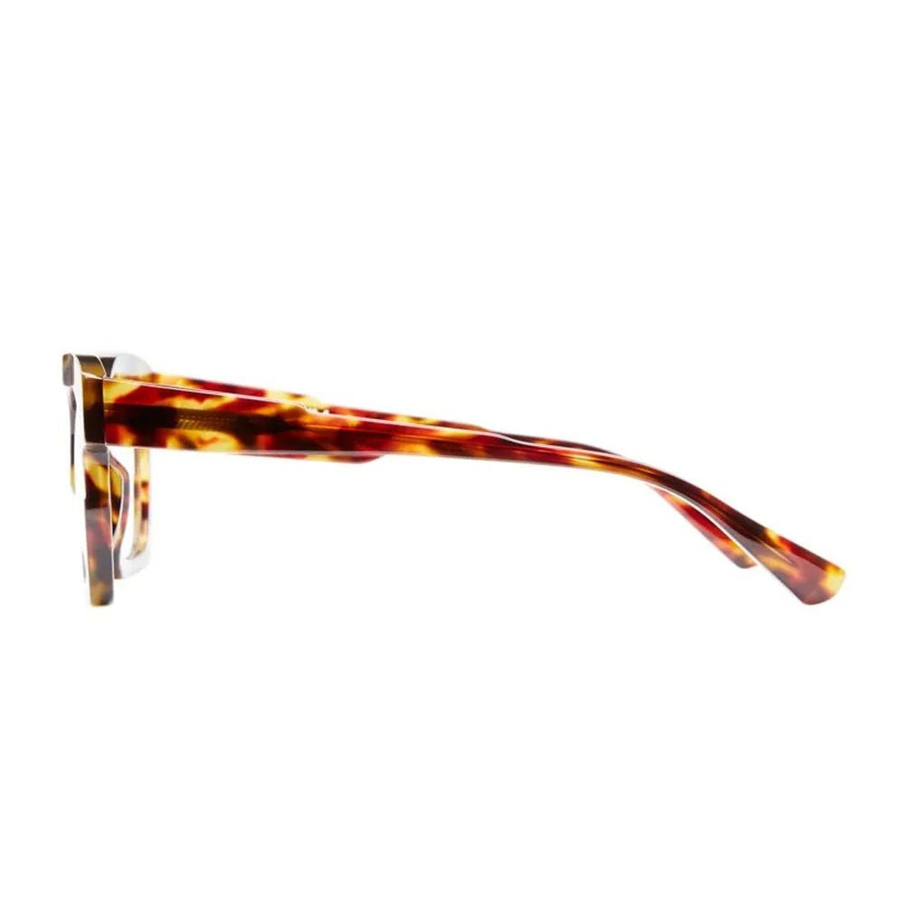 Mask K5 Sculpted Tortoise Acetate Kuboraum Mask K5 Eyewear
