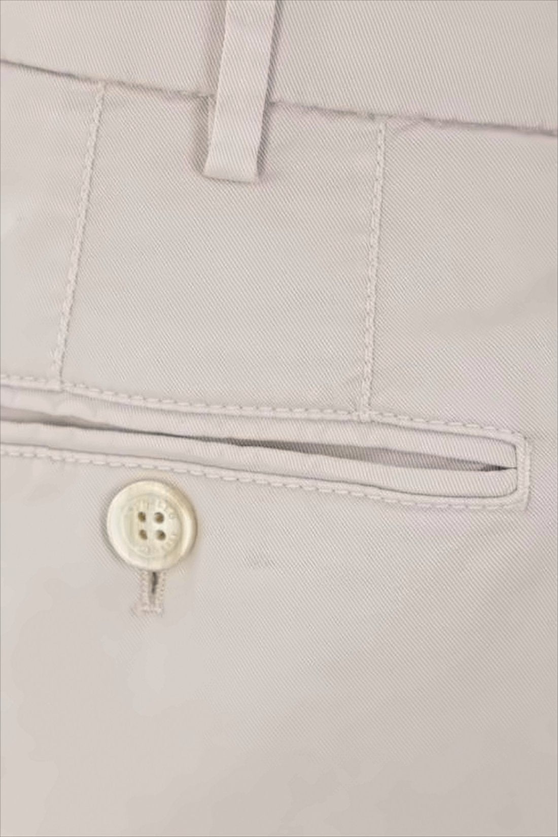 Tailored Straight Pants with Classic Waistband