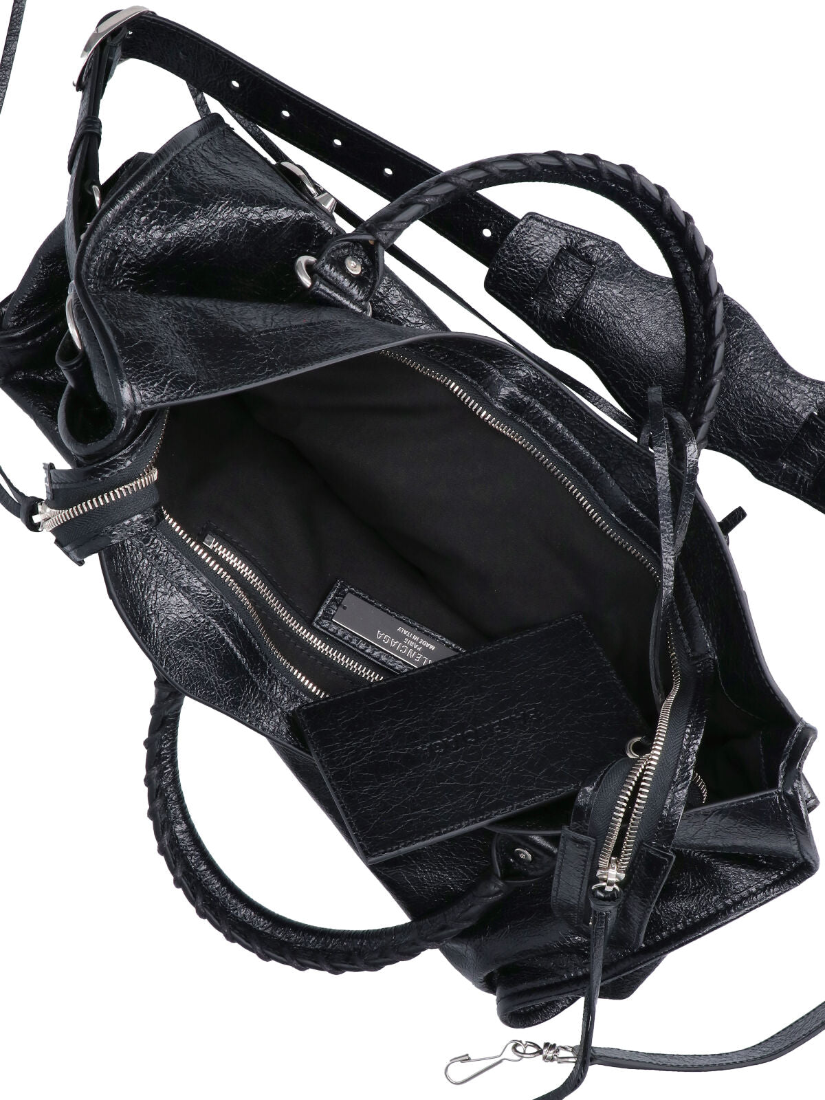 Black Medium Le City Lamb Bag