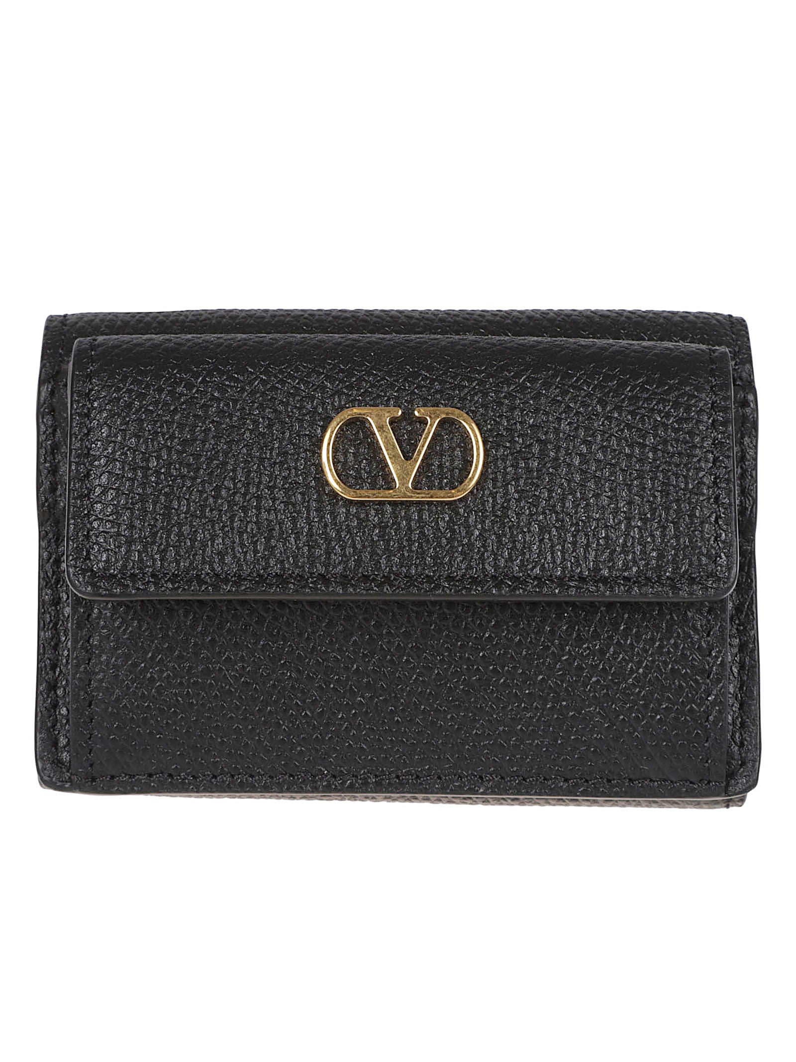 Textured Calf Leather Wallet