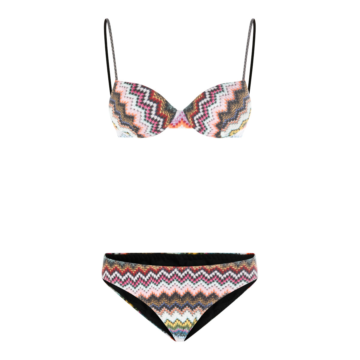 Zigzag Two-Piece Bikini Set