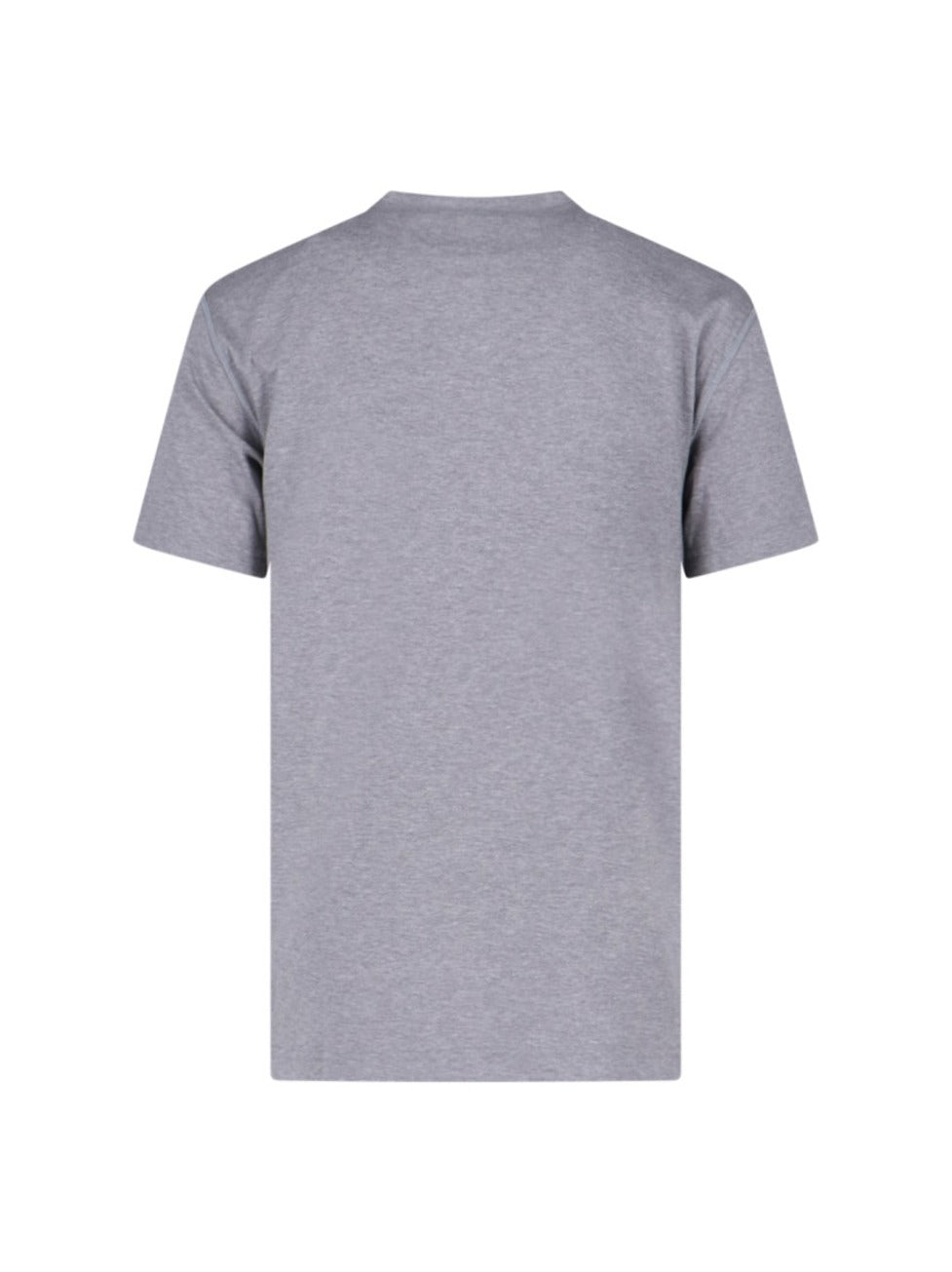 Logo T-Shirt With Plaque – Gray