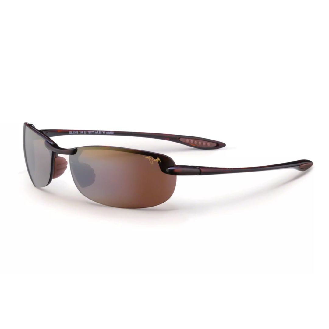 Makaha Rimless Sunglasses with Brown Gradient Lenses