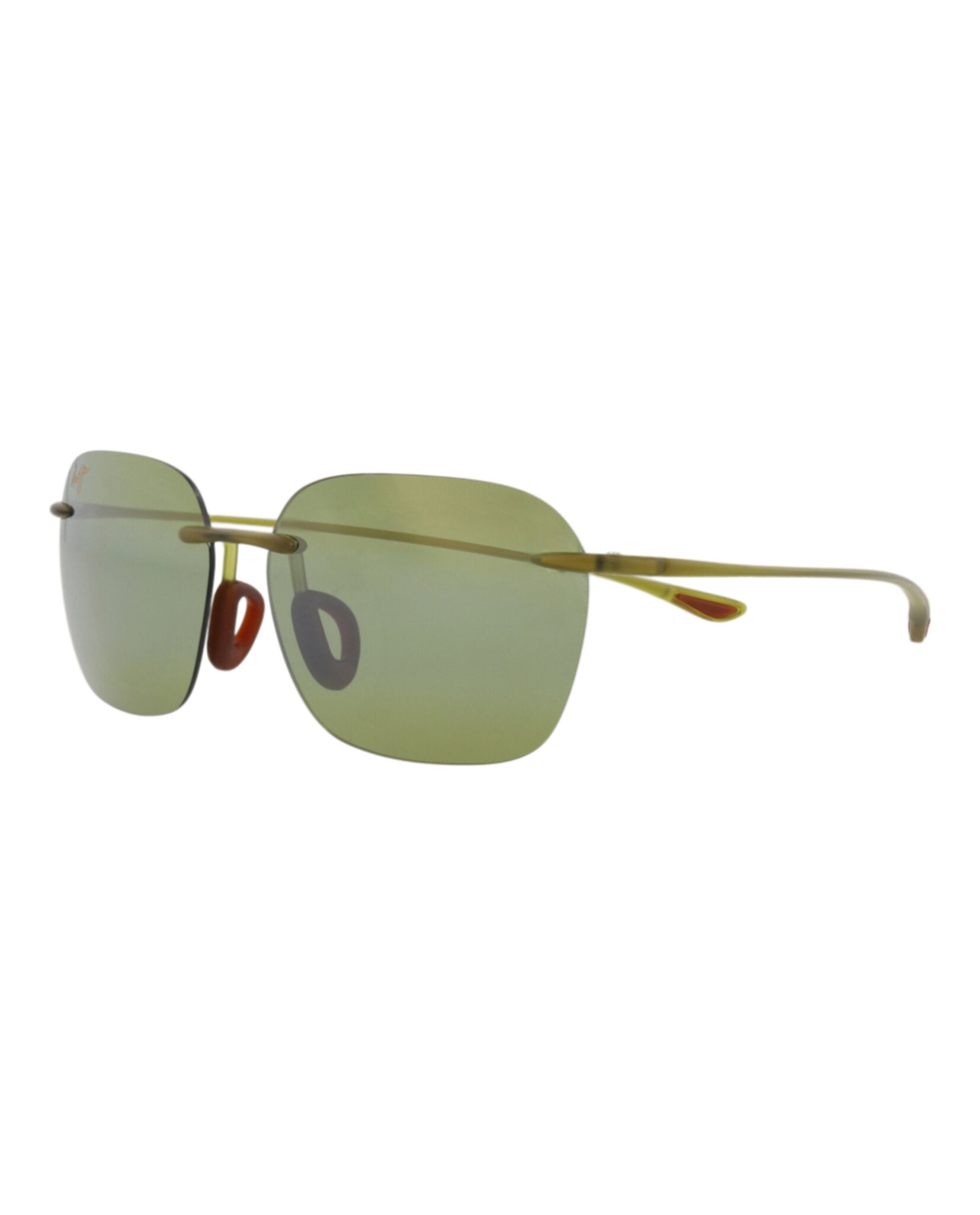 Square-Frame Injection Sunglasses