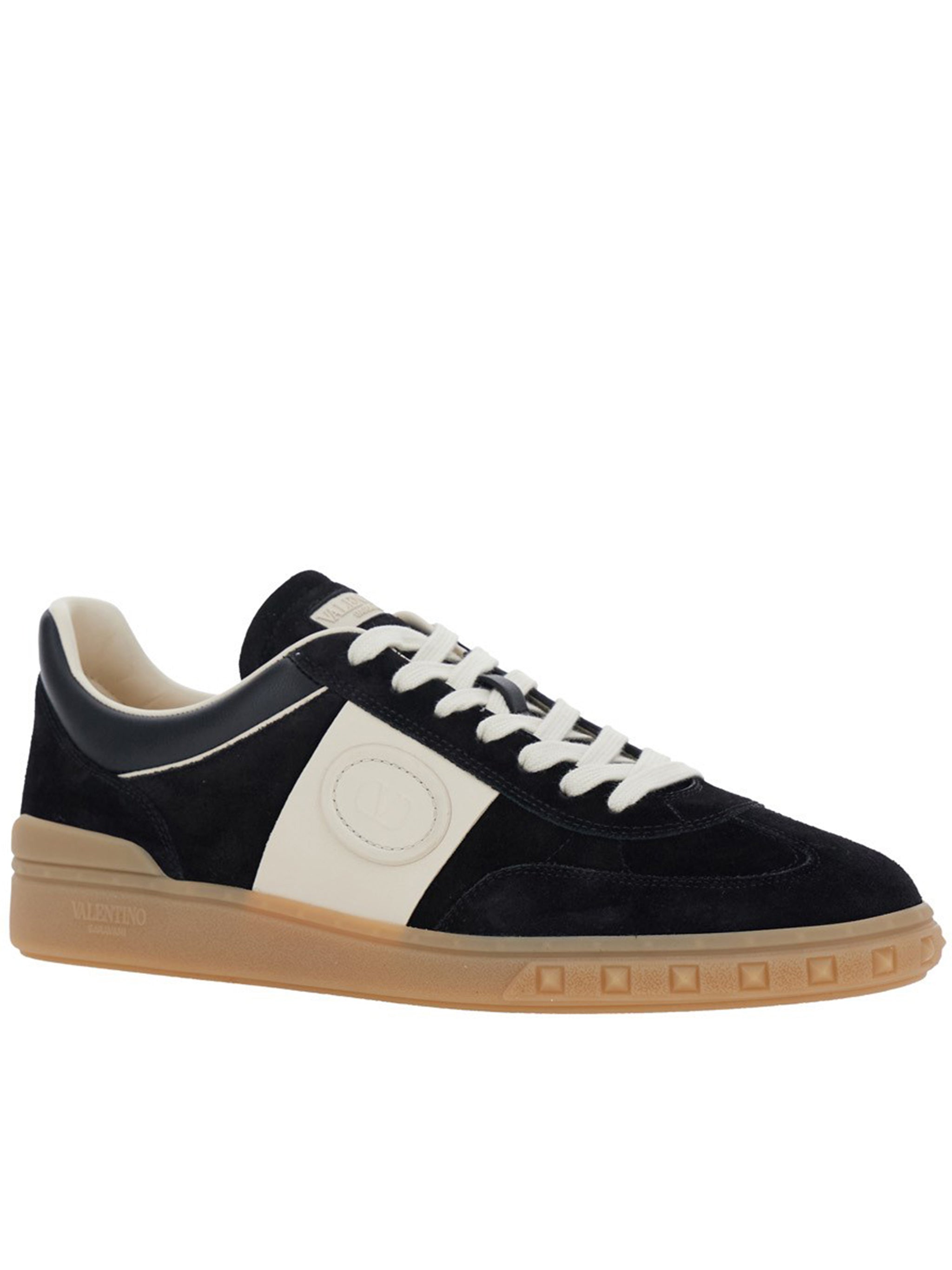 Black Sneakers Low-Top Suede Sneakers