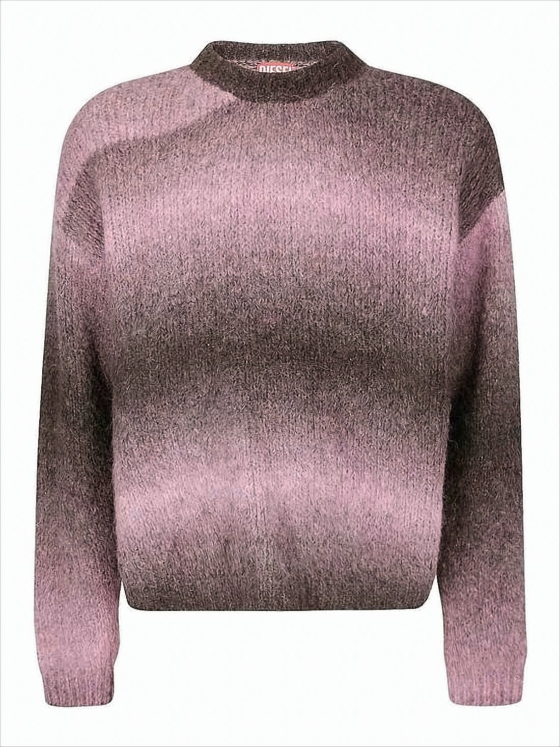 Gradient Pattern Knitted Sweater