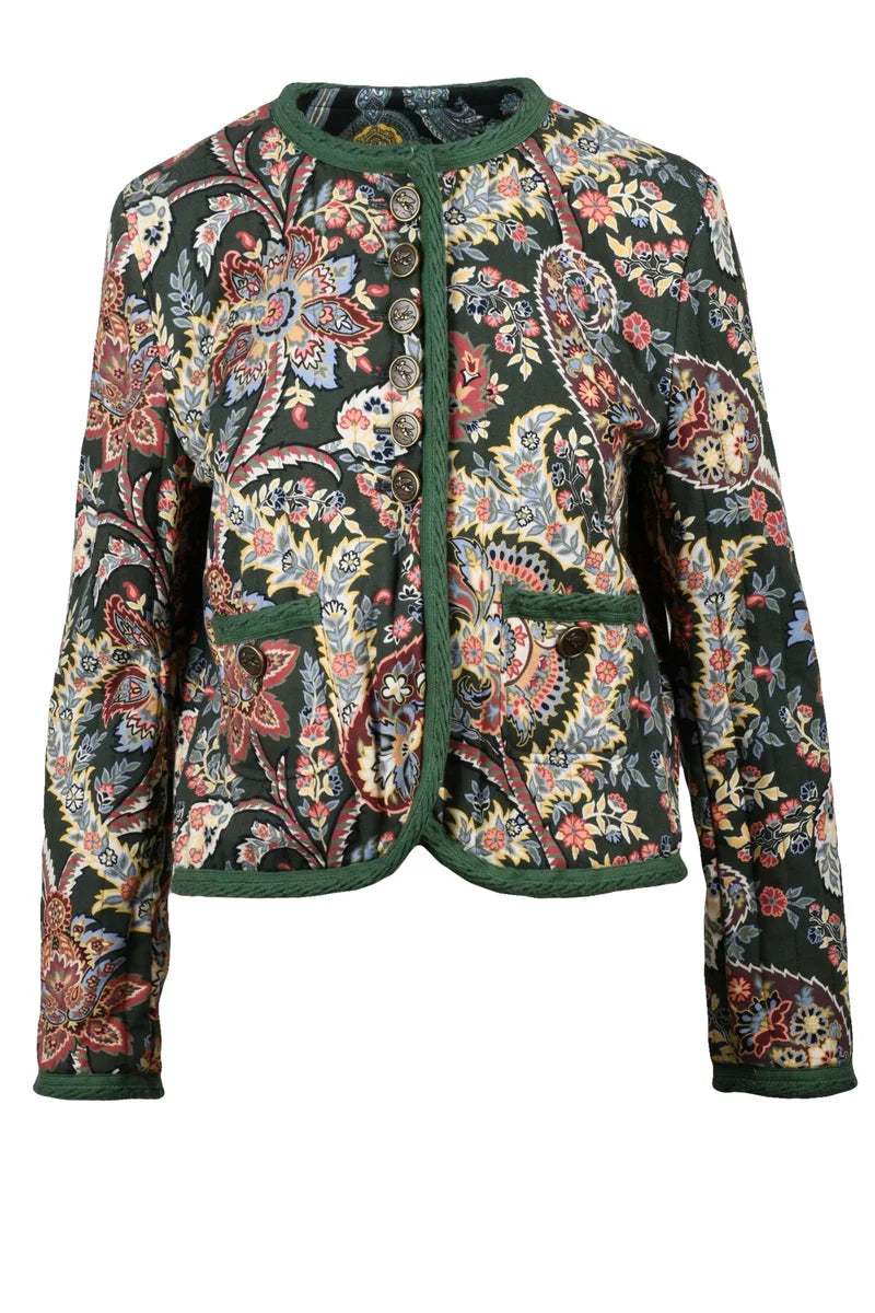 Chanel Bolero Viscose - Green/Yellow