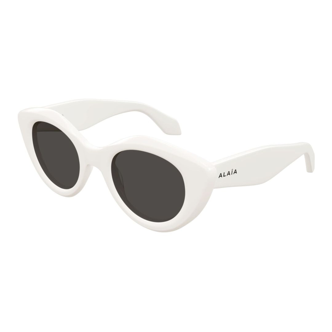 Aa0091s Bold Oversized Cat-Eye Sunglasses with Glossy Finish