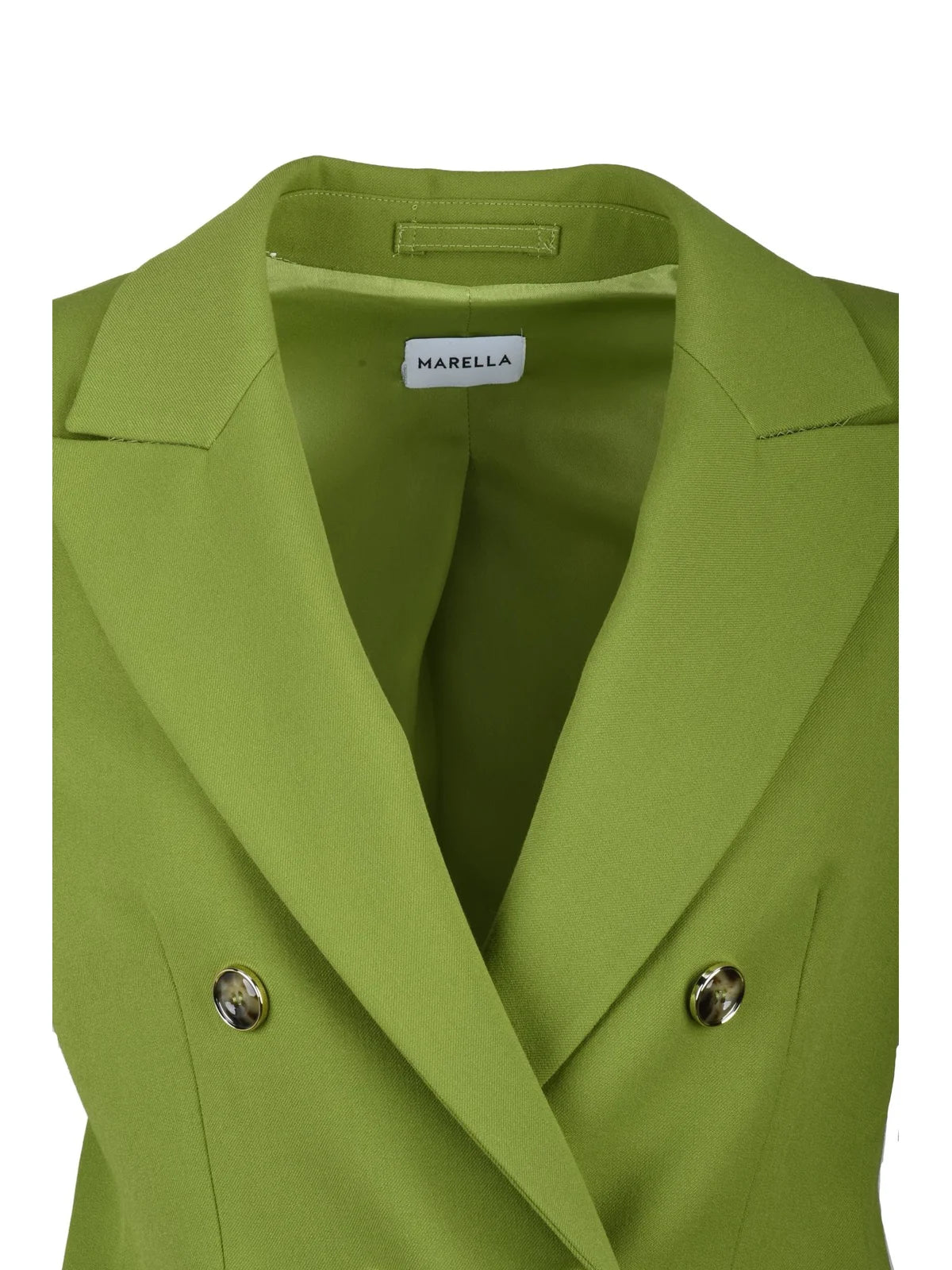 Green Puma Polyester Viscose Elastane Jacket