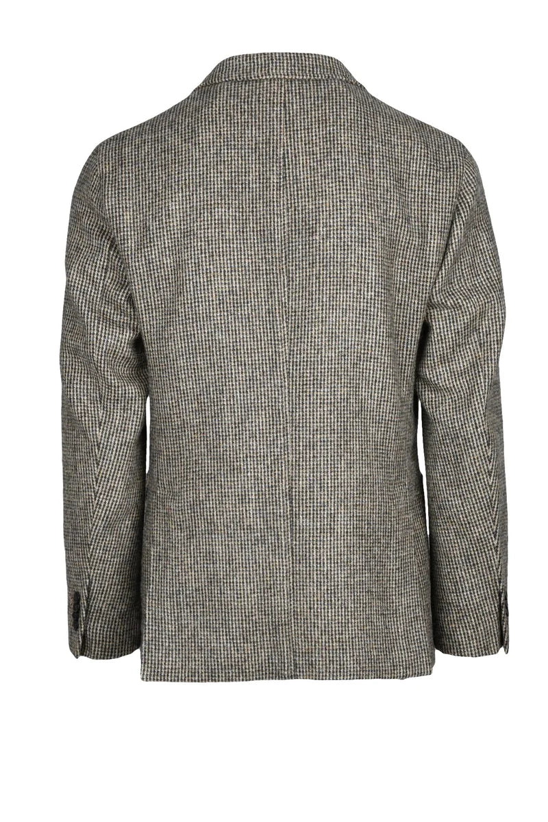 Wool Jacket - Black/Beige