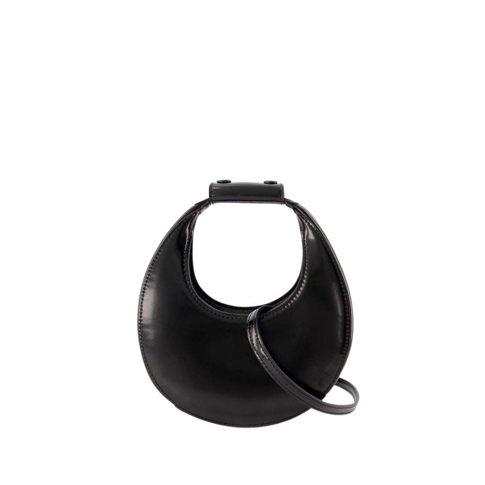 Good Night Moon Purse - Leather - Black