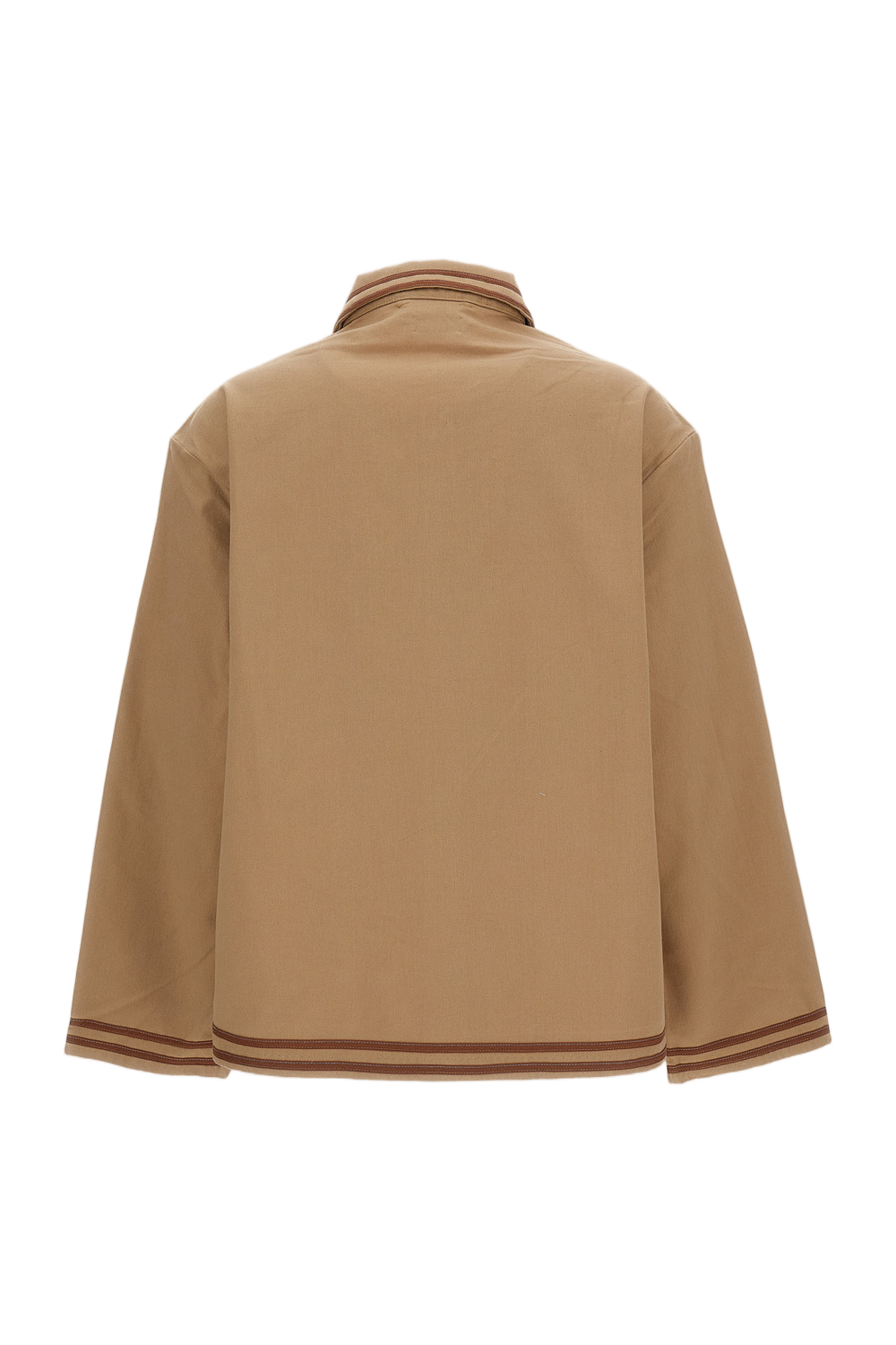 Brown Canteen Cotton Overshirt