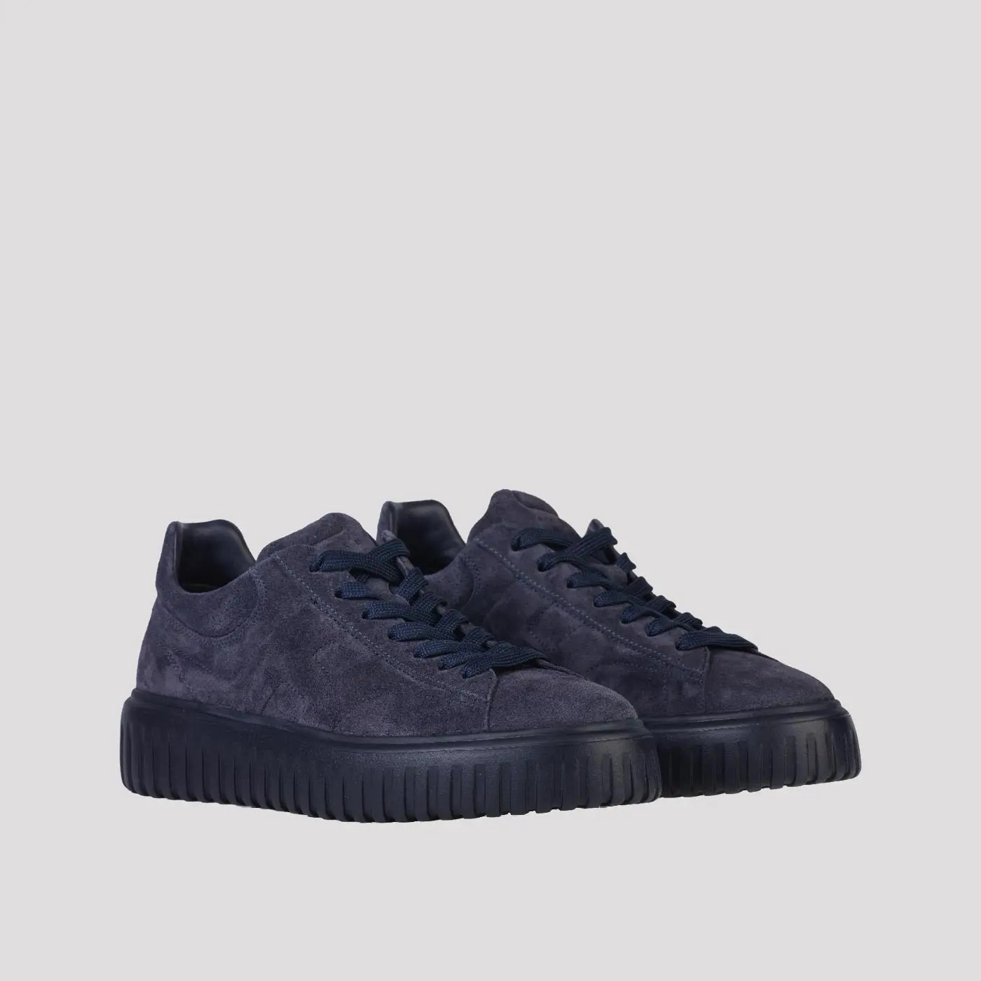 Hogan H-Stripes Lace-Up Sneakers