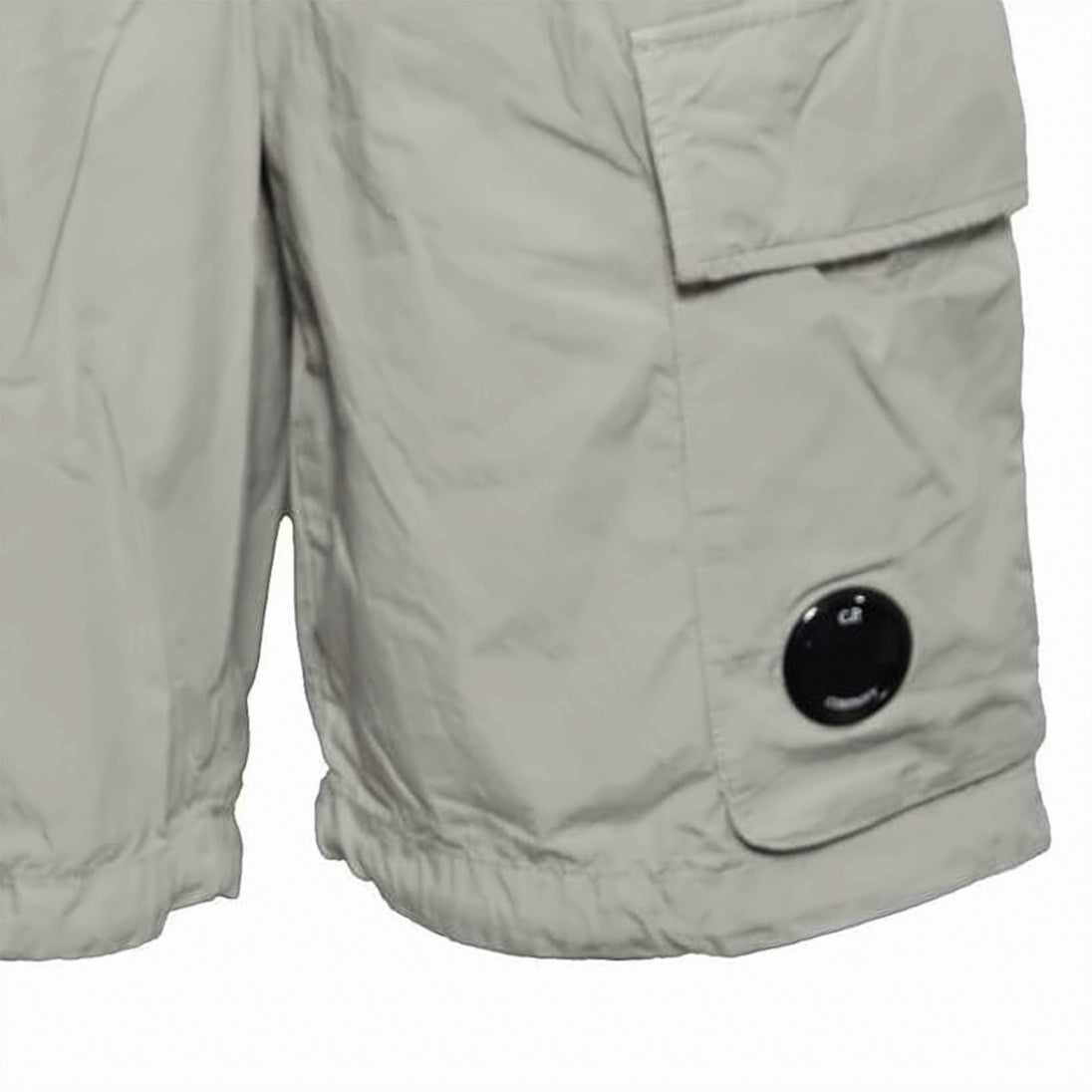 Relaxed Fit Utility Shorts with Elastic Waistband