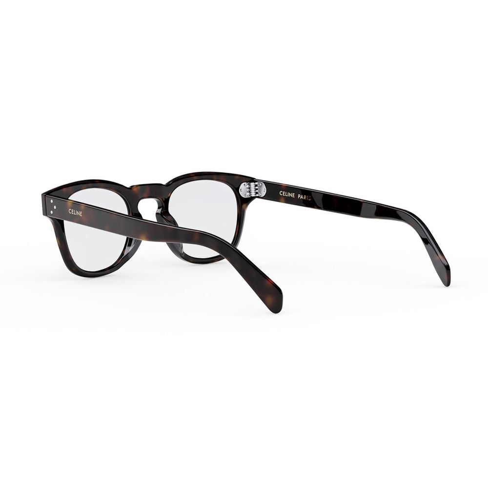 3 Dots Hd Havana-Pattern Squared Frame Sunglasses