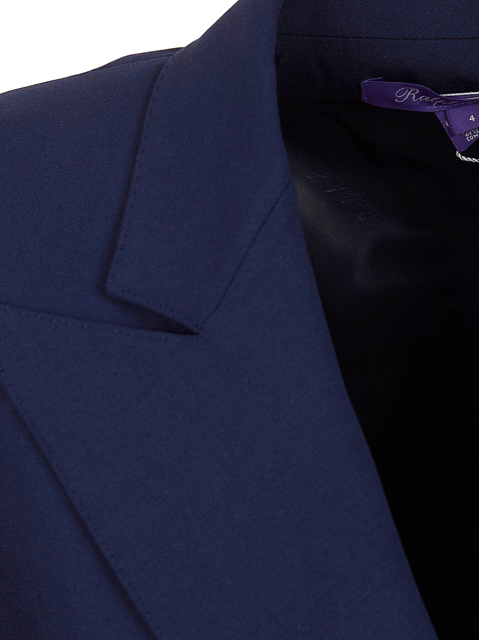 Double-Breasted Wool Blend Jacket