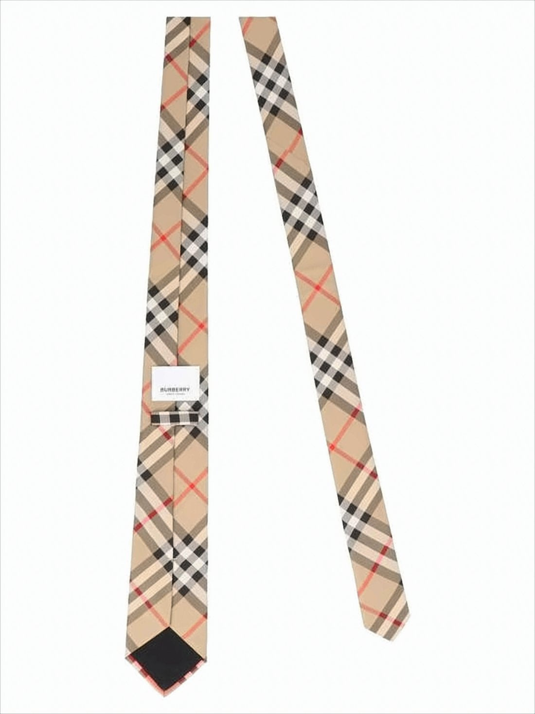 Slim Check Pattern Necktie