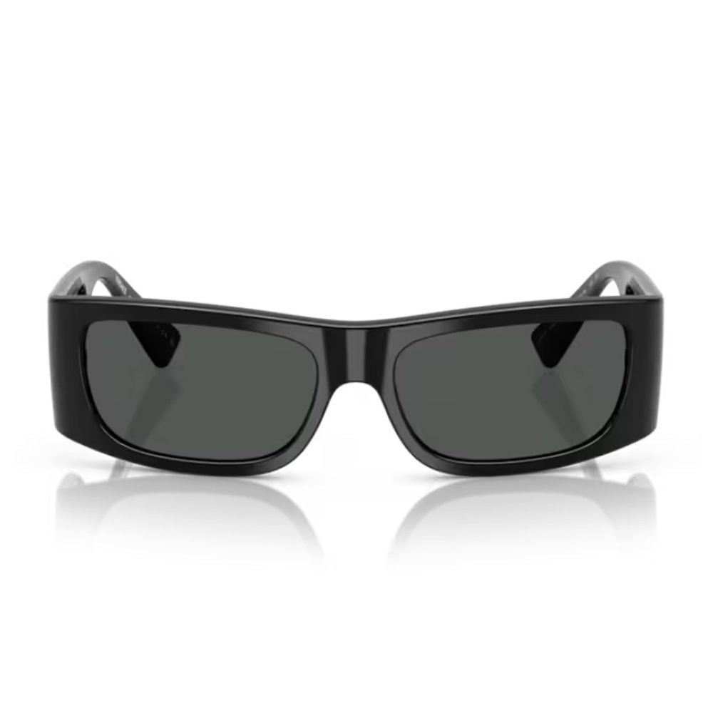 0Ve4482 Lens Logo Bold Rectangular Frame Sunglasses