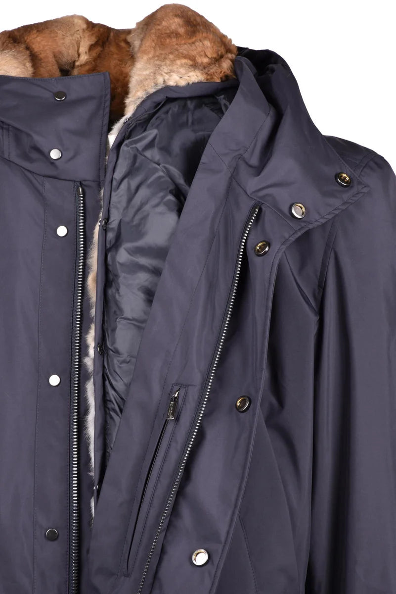 Padded Parka with Functional Pockets
