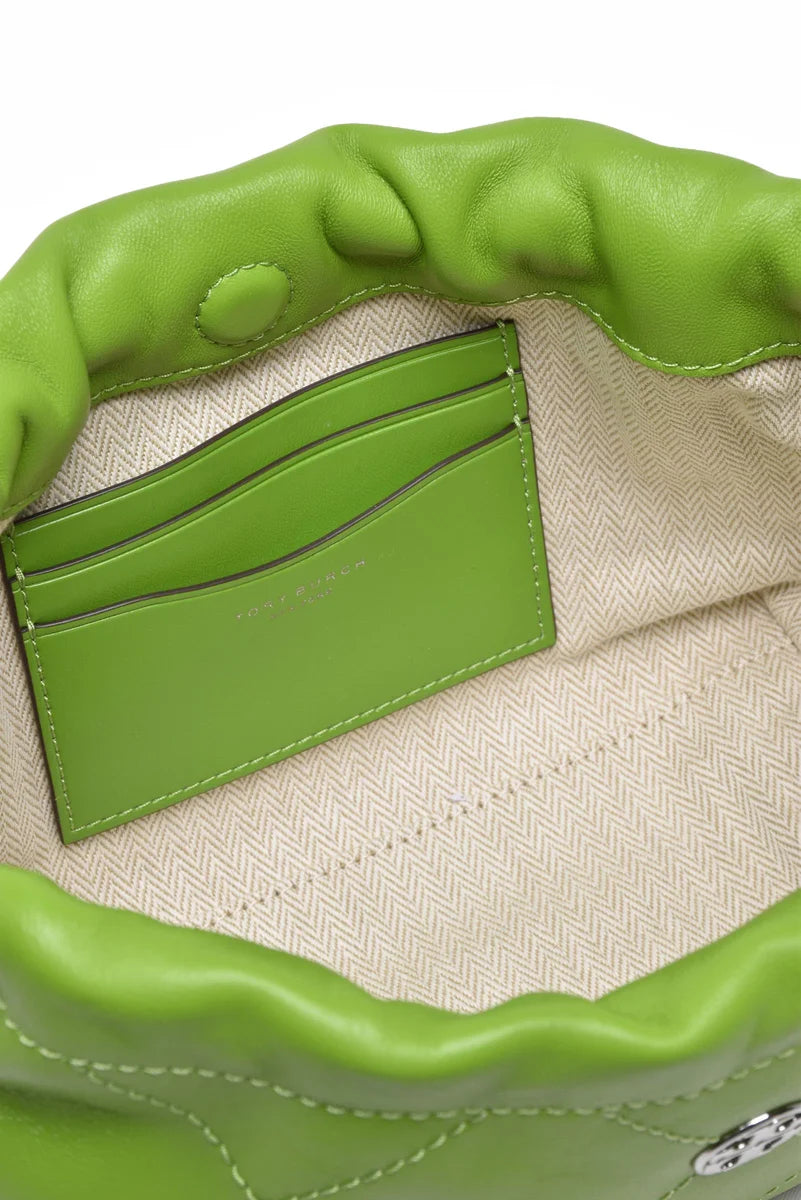 Willa Soft Quilt Shoulder Bag - Green