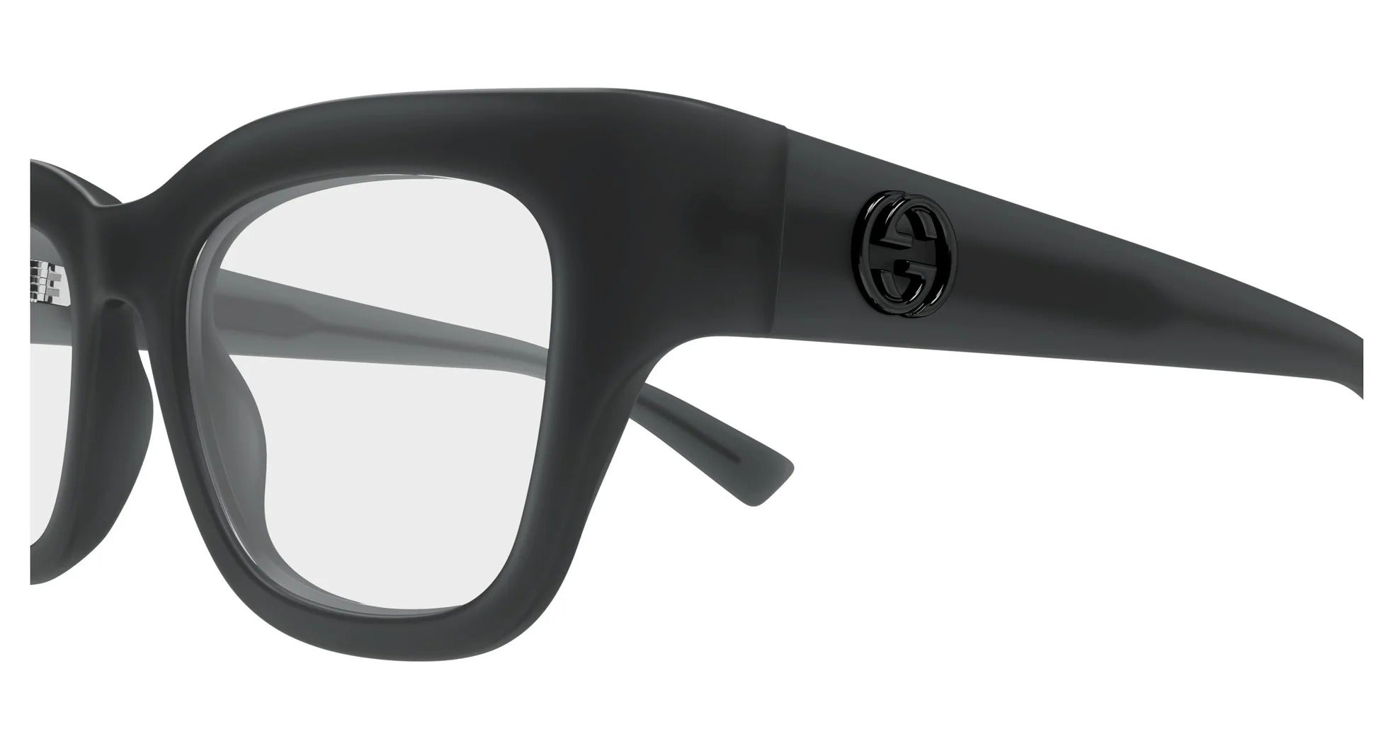 Eyeglasses Gucci GG1785O 001 grey grey transparent 50/20/135
