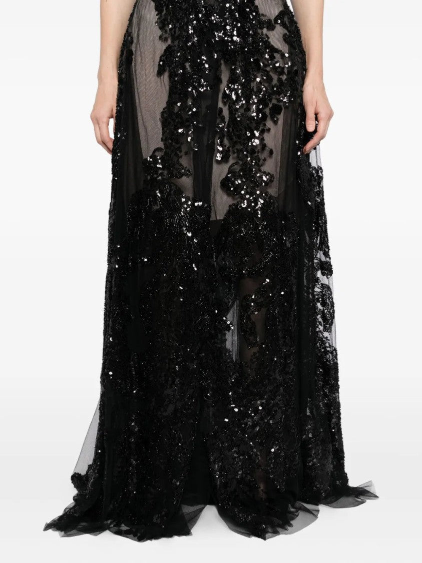 Embroidered Long Dress