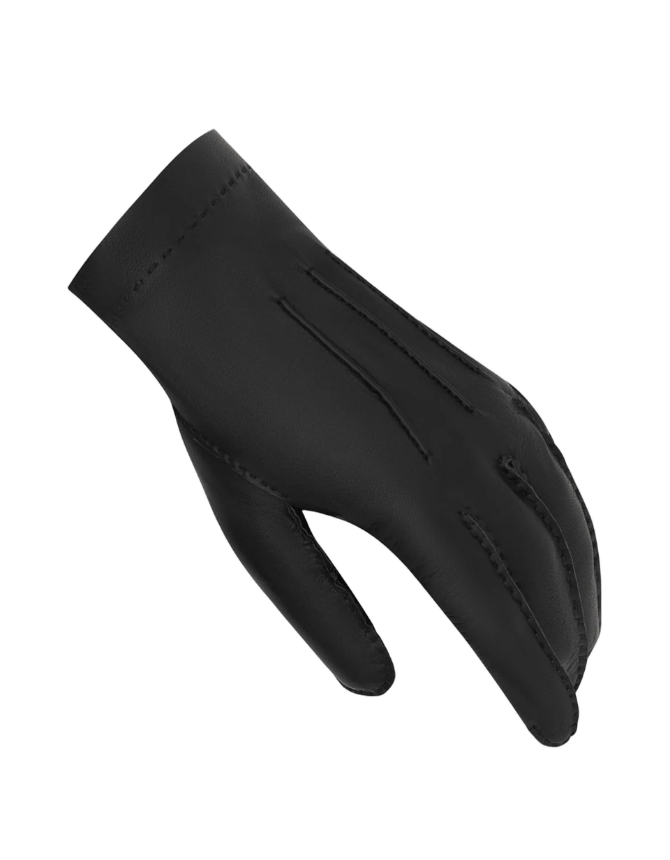 Black Gloves With Tailored Design