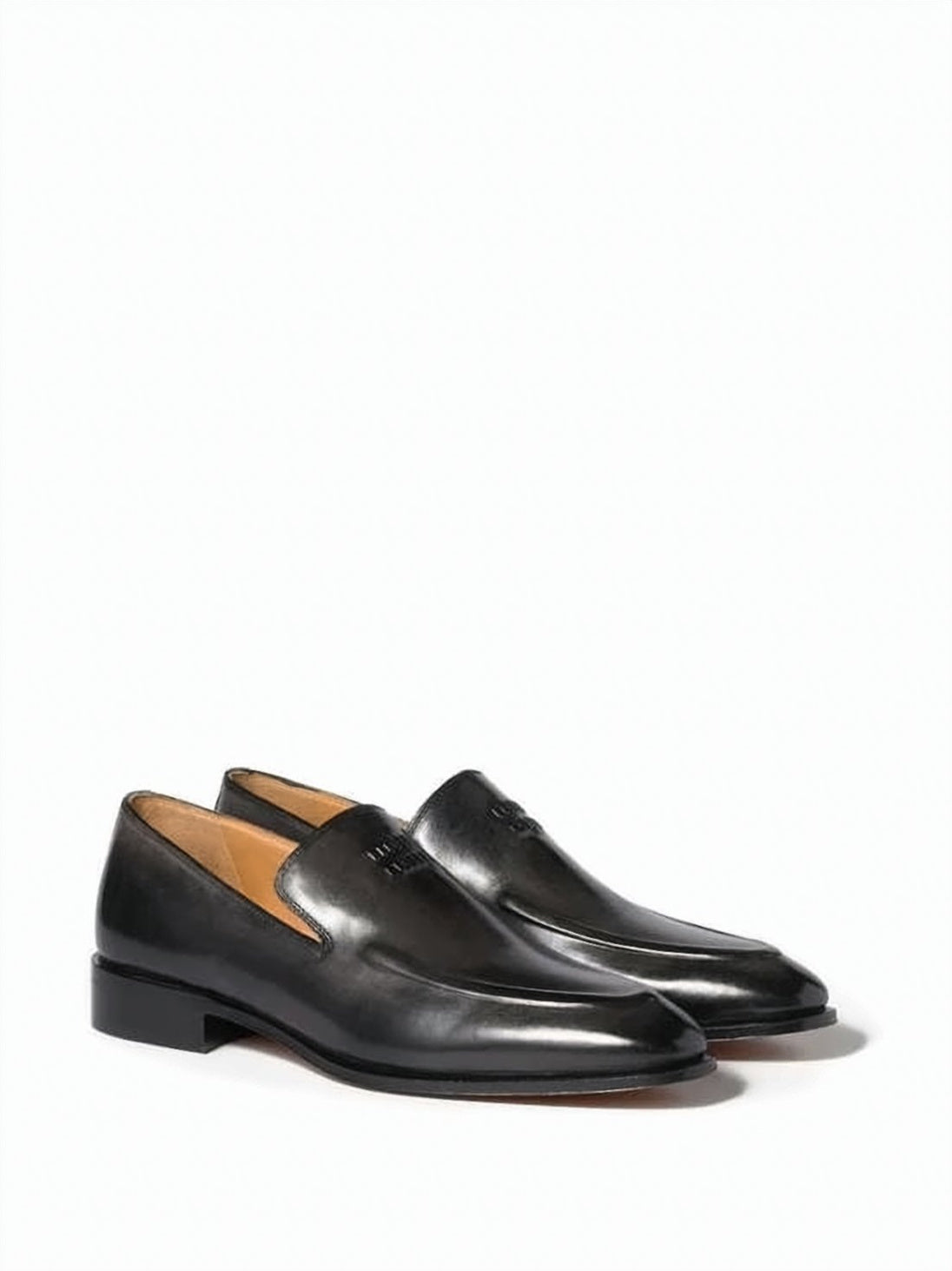 Polished Calf Leather Loafers