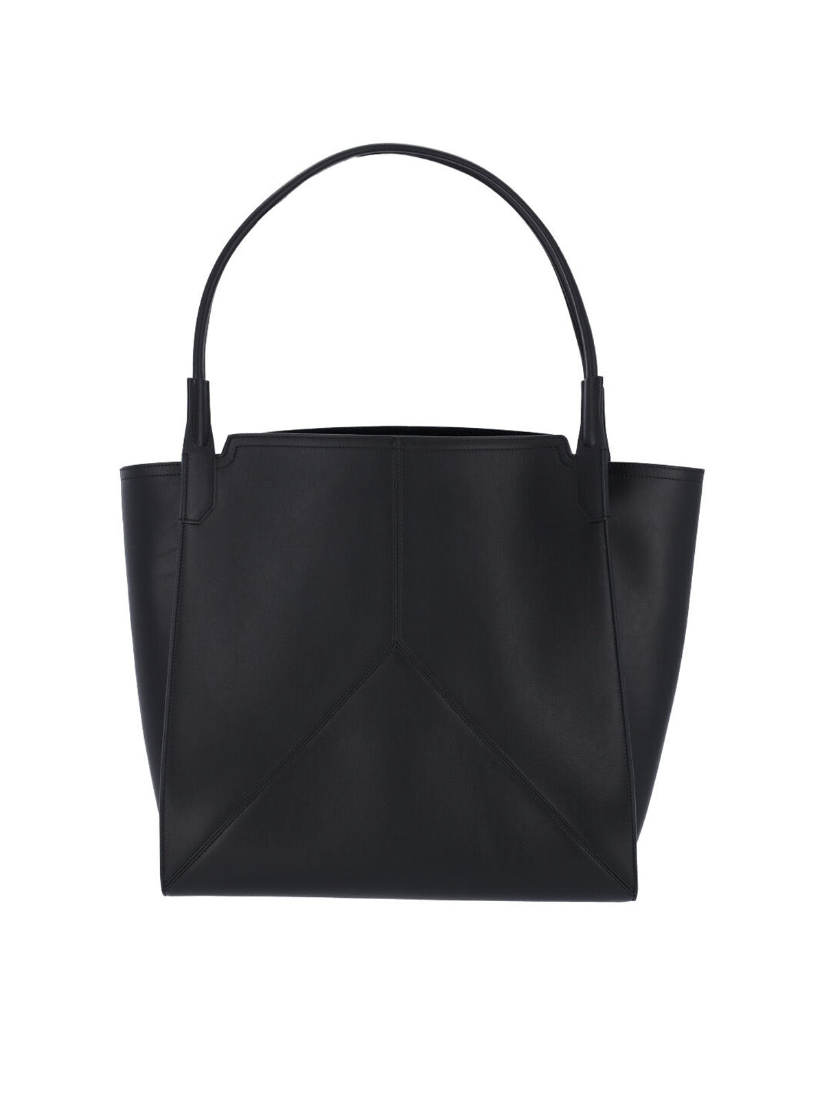 'Victoria' Tote Bag – Black & Bordeaux