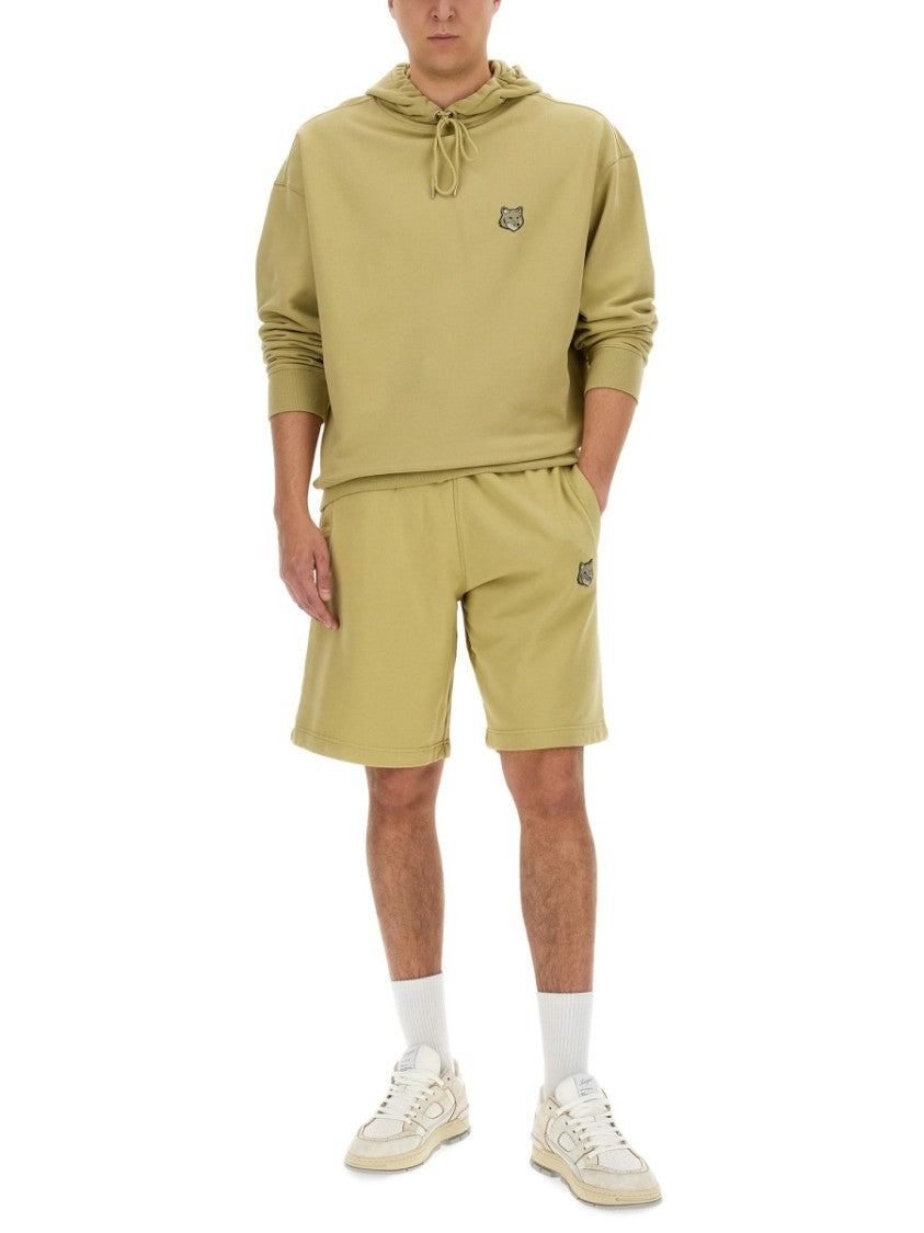Relaxed Fit Hoodie With Embroidered Logo