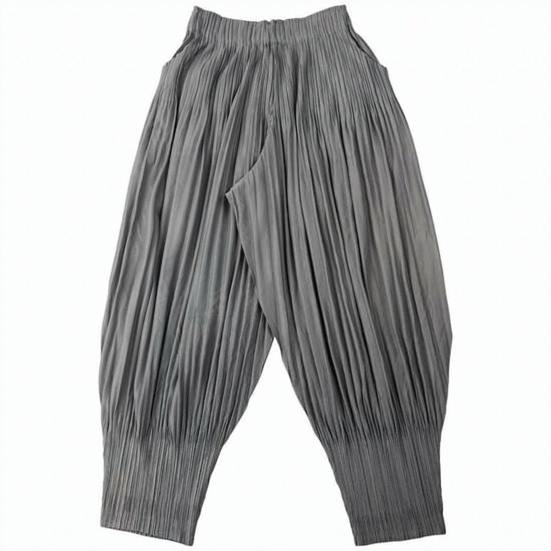 Pleated Design Jogger Pants