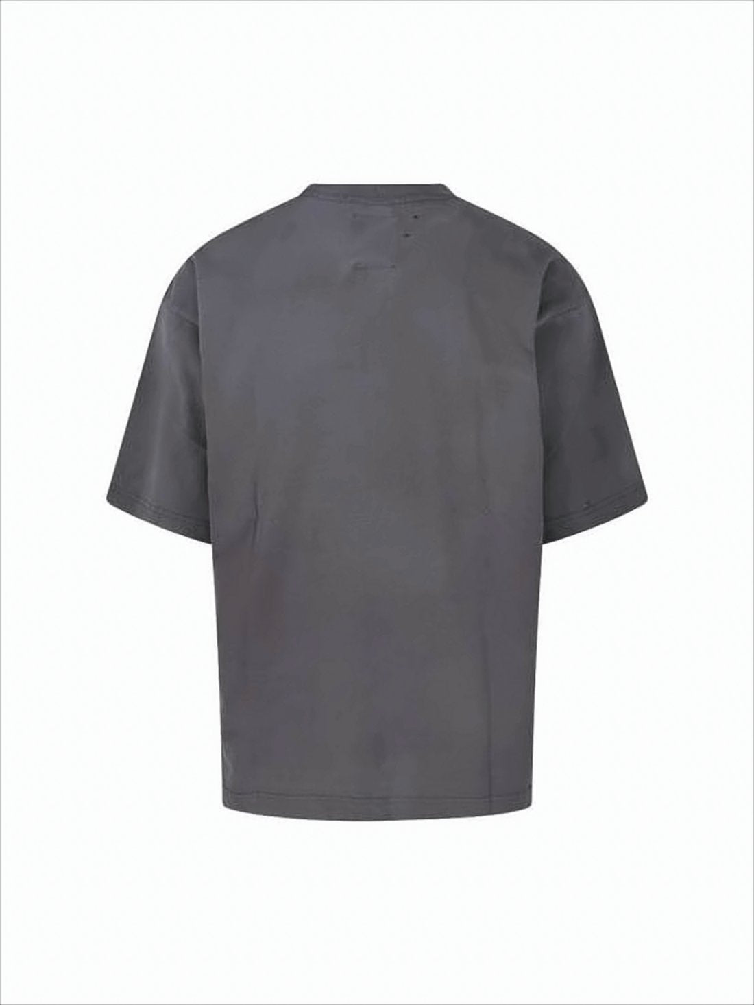 Relaxed-Fit Graphic Print T-Shirt with Distressed Details