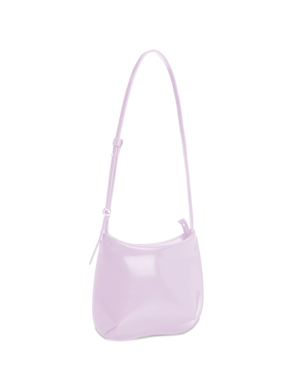 Glossy Finish Shoulder Bag