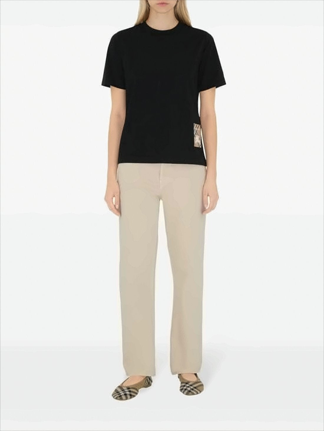 Black Cotton T-Shirt