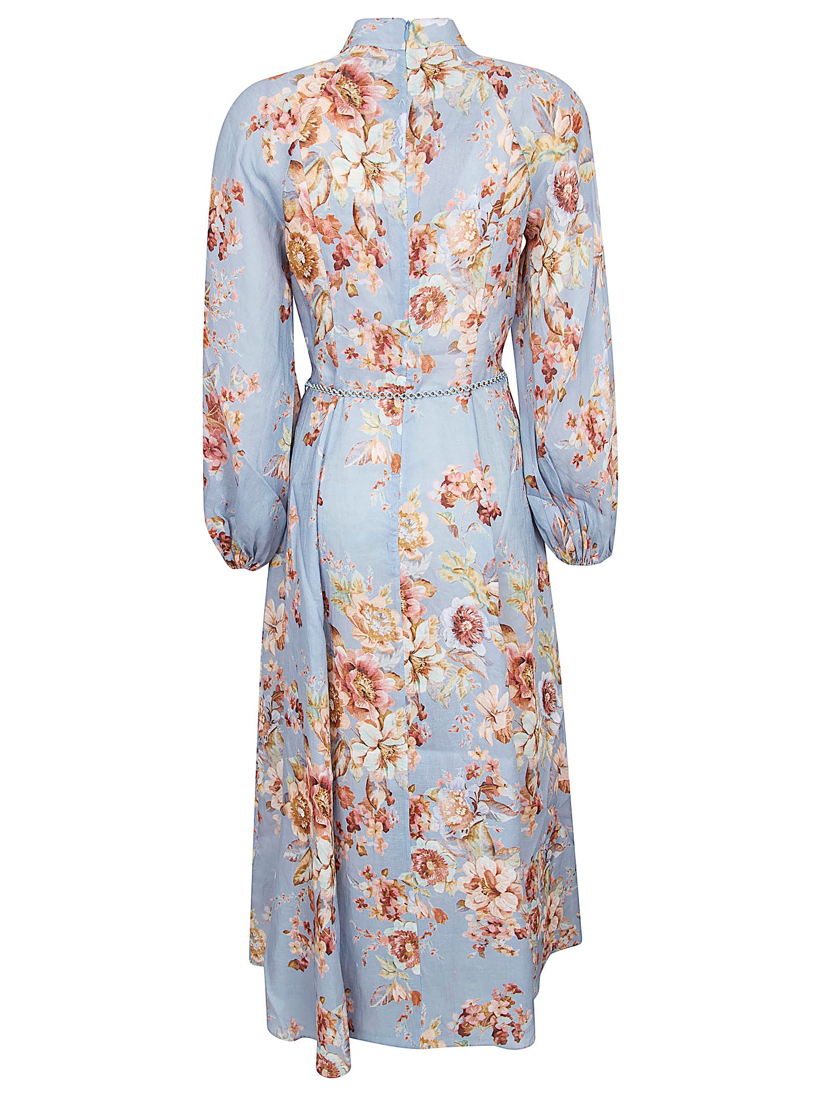 Multicolour Linen Dress